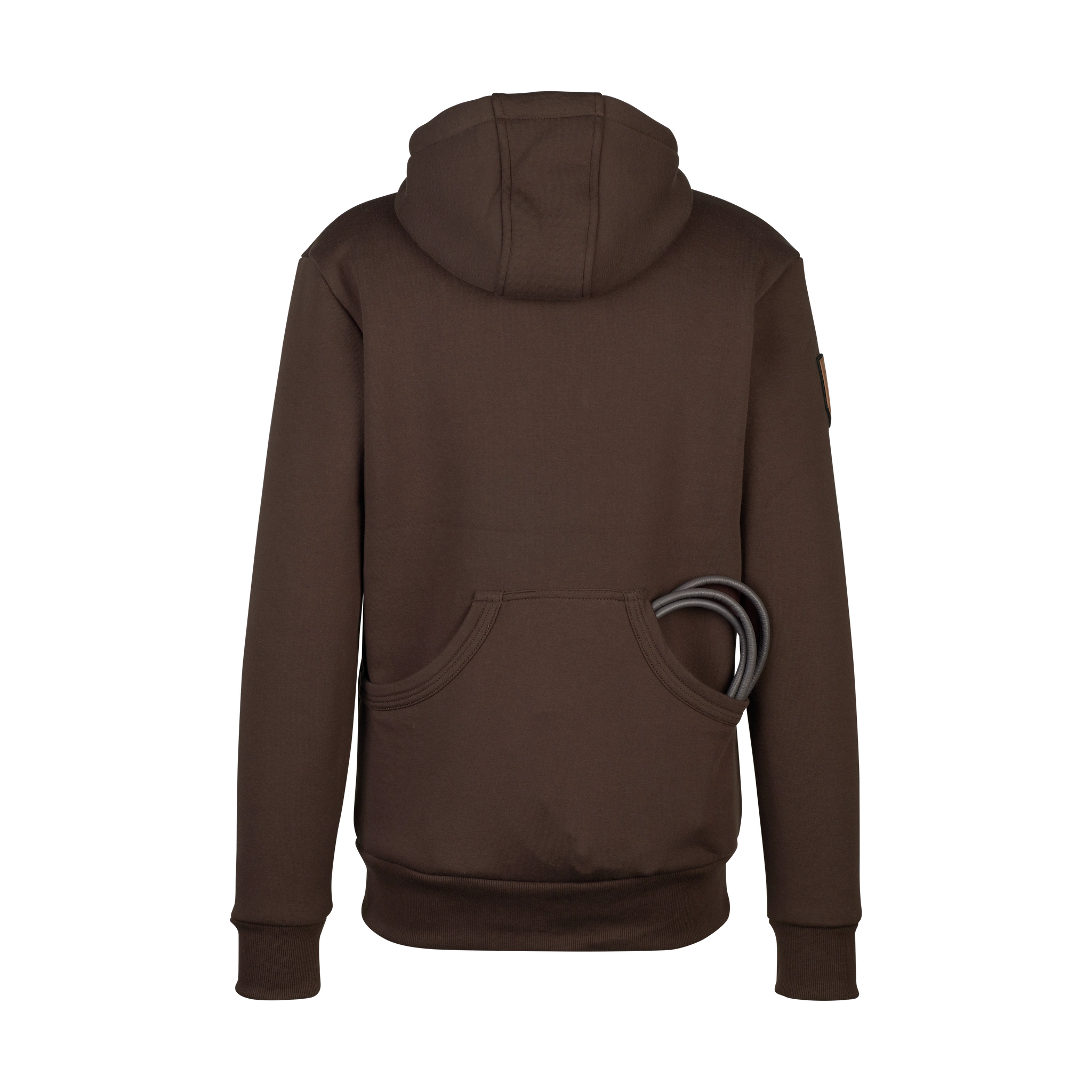 WINTER Hoodie Herren chocolatebrown