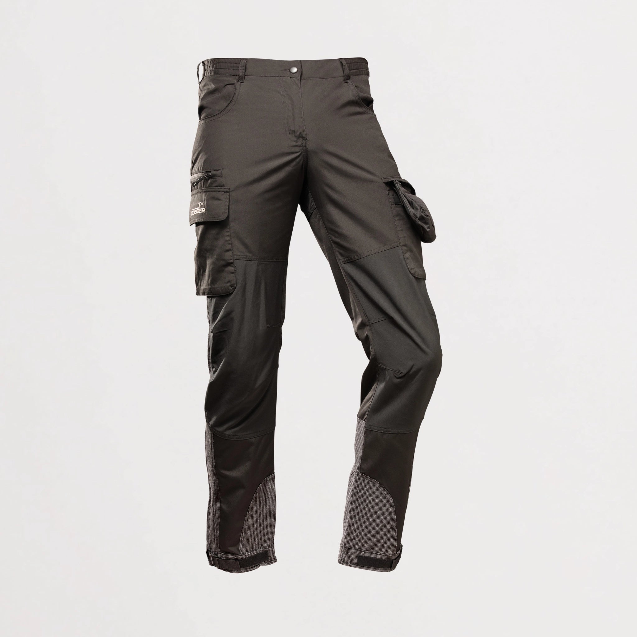 XENA Hose Damen grau schwarz