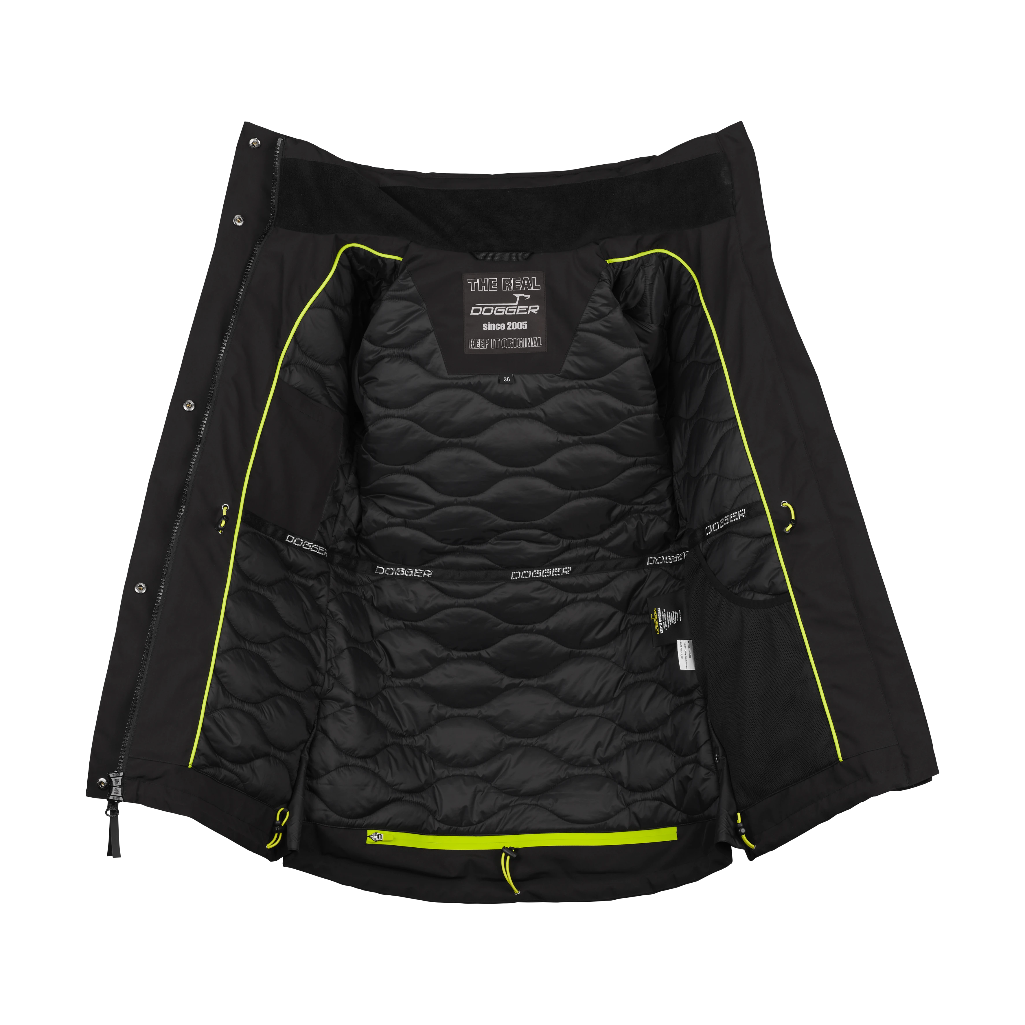YUKON Utility Jacke Damen black