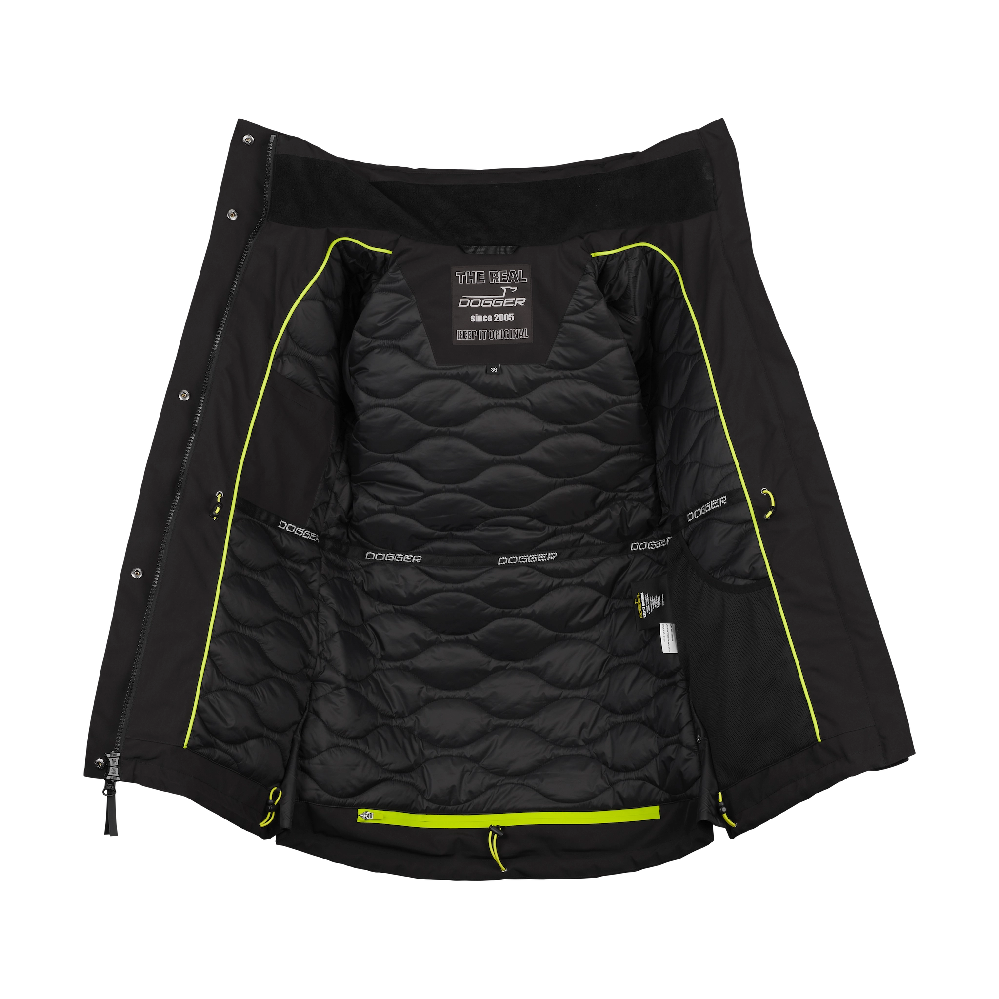 YUKON Utility Jacke Herren black